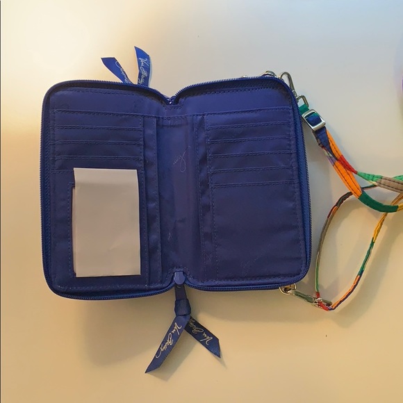 Small Vera Bradley purse with wallet inside. - Picture 2 of 4